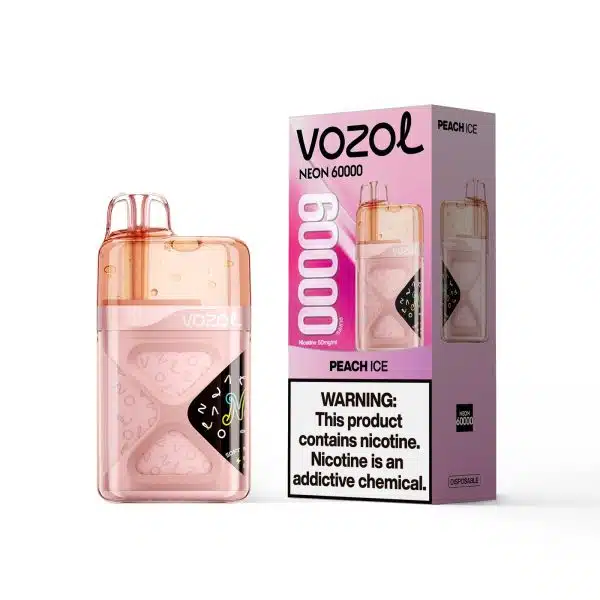 Vozol Neon 60000 - Peach Ice Vozol Neon 60000 - Peach Ice