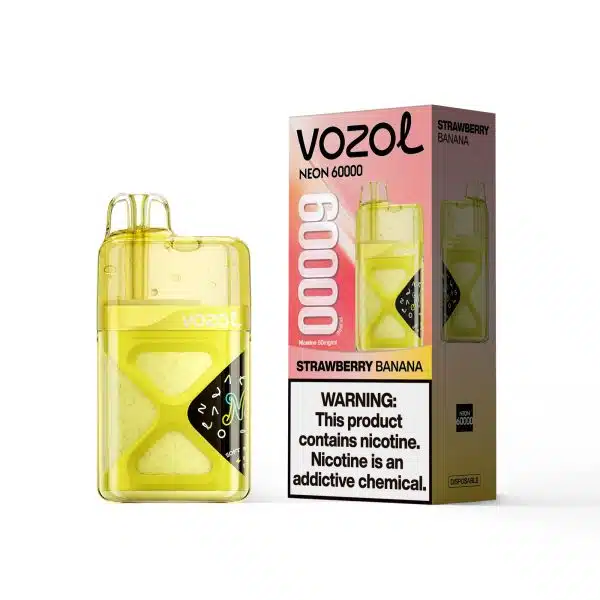 Vozol Neon 60000 - Strawberry Banana