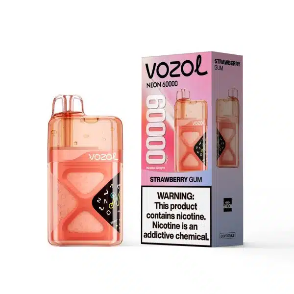 Vozol Neon 60000 - Strawberry Gum Vozol Neon 60000 - Strawberry Gum