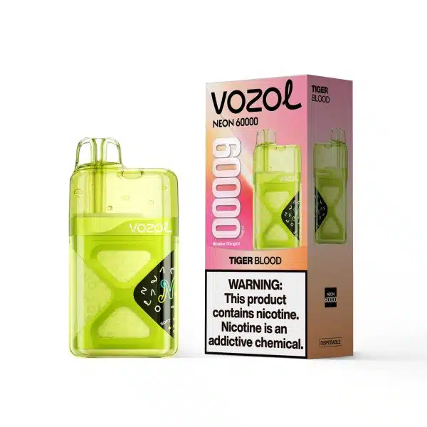 Vozol Neon 60000 - Tiger Blood Vozol Neon 60000 - Tiger Blood